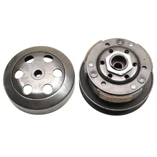 CLUTCH FOR SCOOT SCOOT  50cc CHINESE 139QMB, GY6/PEUGEOT 50 KISBEE, V-CLIC 4STROKE/KYMCO 50 AGILITY 4STROKE/SYM 50 ORBIT 4STROKE/BAOTIAN 50 BT49QT 4STROKE -Ø 107- WITH PULLEY+DRUM  -SELECTION P2R-