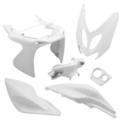 FAIRINGS/BODY PARTS FOR SCOOT  MBK 50 NITRO 1997>2012/YAMAHA 50 AEROX 1997>2012 WHITE GLOSS  (6 PARTS KIT)
