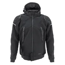 VESTE/BLOUSON ADX RSX NOIR/GRIS  XL  AVEC CAPUCHE AMOVIBLE (AVEC PROTECTIONS/SANS PLAQUE DORSALE)  (HOMOLOGUE NF EN 17092-4 : 2020)
