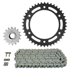 KIT CHAINE ADAPTABLE BMW 800 F GS 2006>2018, 800 F GS ADVENTURE 2012>2018  525  16x42  (DIAM COURONNE 140/168/10.5)  (DEMULTIPLICATION ORIGINE)  -AFAM-