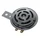 AVERTISSEUR/KLAXON CYCLO AC 6V DIAM 70mm ACIER CHROME 100DB  -P2R-