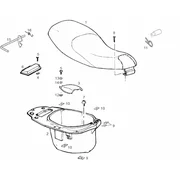Selle - Compart.p-casque