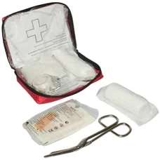 MALLETTE/TROUSSE PREMIER SECOURS A LOGER DANS LE COFFRE A CASQUE  -SELECTION P2R-