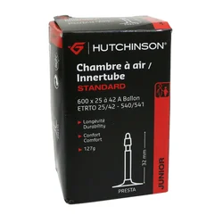 CHAMBRE A AIR VELO 600 x 25-42A HUTCHINSON VALVE PRESTA 32mm 127g