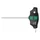 CLE TORX MANCHE EN T WERA 467 HEX PLUS T15x100mm NOIR/VERT (VENDU A L'UNITE)  -MARQUE ALLEMANDE POUR LES ATELIERS-