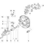 Corps papillon - Injecteur - Raccord d'admission