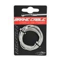 CABLE DE FREIN ROUTE/VTT NEWTON INOX POUR SHIMANO ET ADAPTABLE 1,5 mm long 1,85m (VENDU SUR CARTE A L' UNITE)