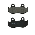 BRAKE PADS NEWFREN FOR HONDA 110 NHX 2008>2009 Front   125 DYLAN 2001>2007 Front   125 PSI 2006>2013 Front   125 SH 2000>2008 Front   (L 81mm - H 42mm - thk 9.3mm)  (FD0304BE)  (SCOOTER ELITE ORGANIC)