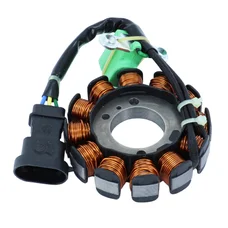 STATOR ALLUMAGE SCOOT ADAPTABLE MOTEUR PIAGGIO 50 VESPA PRIMAREVA, S, SPRINT/APRILIA 50 SCRABEO 2010>2015 4T  (12 PÔLES)  (R.O 833632)  -SELECTION P2R-