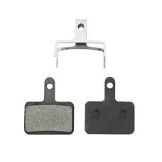 PLAQUETTE DE FREIN VTT SHIMANO DEORE M515,M525,M495,M475,M465,M486 (RESINE) (PAIRE SUR CARTE) - COMPATIBLE VAE
