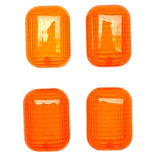 CABOCHON CLIGNOTANT SCOOT ADAPTABLE PEUGEOT 50 TREKKER, SQUAB AV+AR ORANGE (x4)  -REPLAY-