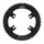 PLATEAU ROUTE 4BRA D.110 POUR SHIMANO ULTEGRA R8100 MICHE 52DTS EXTERIEUR NOIR 12V.