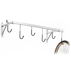 PRESENTOIR/SUPPORT VELO MURAL OFFICINE PAROLIN POUR 6 VELOS FIXATION SUR ROUE (126x45cm) -GIST