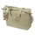 SACOCHE ARRIERE VELO LATERALE BASIL MANHATTAN POUR ORDINATEUR PORTABLE WATERPROOF BEIGE FIXATION HOOK ON SUR PORTE BAGAGE (12x38x30cm) AVEC POIGNEE ET BANDOUILLERE FERMETURE ENROULEMENT