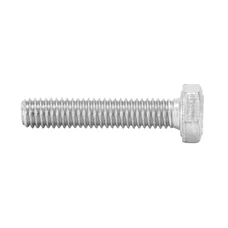HEX SCREW M6 x 40 mm GALVANIZED (10 in a bag).  -SELECTION P2R-