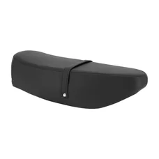 DUAL SEAT FOR MOPED PEUGEOT 103, MBK 40,50,51,88 BLACK (With mounting bracket)).  -SELECTION P2R-