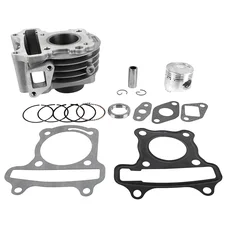CYLINDRE SCOOT ADAPTABLE SCOOT 50 CHINOIS 4T GY6,139QMB/PEUGEOT V-CLIC 4T/SYM 50 ORBIT 4T/BAOTIAN 50 BT49QT 4T/KYMCO 50 AGILITY 4T (DIAM 39mm - AXE DE PISTON 13mm) QUALITE OEM  -MAGNETI MARELLI-