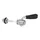 QUICK RELEASE SKEWER SEATPOST - ERGOTEC STEEL BLACK/CHROME M6 x 60 mm (SOLD PER UNIT)