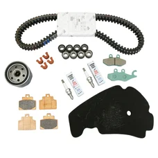 KIT ENTRETIEN MAXISCOOTER ORIGINE PIAGGIO 500 MP3 ABS MY 2018>MARS-2019 (AVEC PLAQUETTES DE FREIN)  -1R000372-