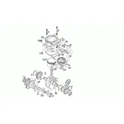 Arbre moteur - Cylindre - Piston T