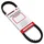 COURROIE SCOOT ADAPTABLE PIAGGIO 50 ZIP 4T, ZIP 2T, ET4, ET2, LX 2T, LX 4T  (733x18,5x8x30°)  -MITSUBOSHI MBLSC025-