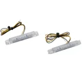 ECLAIRAGE DECO REPLAY BARETTE A LEDS BLEU (L 60mm / H 8mm / L 9mm) (LA PAIRE) **