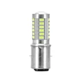 LIGHT BULB - LED 12V 12W CULOT BA20d 5000>6000K -Bright white lighting SMD  (Headlight). (SOLD PER UNIT)  -REPLAY-