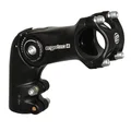 STEM FOR MTB/URBAN/TREKKING- ERGOTEC -ADJUSTABLE- OCTOPUS HIGH RISE -ALUMINIUM- BLACK Ø31,8  L 110mm  (APPROVED LEVEL 4) For fork 1"1/8