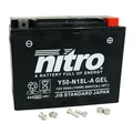 BATTERIE 12V 20 Ah N50-N18L-A NITRO SLA SANS ENTRETIEN PRETE A L'EMPLOI  (Lg205xL90xH162mm) (EQUIVALENT Y50N18L-A / AGM / GEL)