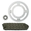 CHAIN AND SPROCKET KIT FOR PEUGEOT 50 XP S SM 2004>2005  420  52x11  (OEM SPECIFICATION)  -TOP PERFORMANCES-