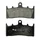 BRAKE PADS NEWFREN FOR KAWASAKI 600 ZX-6 R NINJA 1998>2001 Front   750 ZX-7 R NINJA 1996>2003 Front  SUZUKI 1300 GSX-R HAYABUSA 1999>2007 Front   (FD0199BT)  (TOURING ORGANIC)