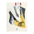 AUTOCOLLANT/STICKER/KIT DECORS ORIGINE DERBI 50 SENDA R, SM X-TREME 2010 -86682801WN0-