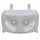 TWIN HEADLIGHTS REPLAY RR8 FOR MBK 50 BOOSTER 2004>/YAMAHA 50 BWS 2004> WHITE - CLEAR LEDS**
