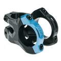 POTENCE VTT SWITCH ROCKER ALU CNC NOIR/BLEU CINTRE 35mm DH L 35mm