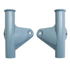 SUPPORT DE PHARE/PROJECTEUR CYCLO ADAPTABLE MBK/MOTOBECANE 88, 881 A PEINDRE BASE BLEU  -SELECTION P2R-