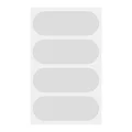 AUTOCOLLANT/STICKER CASQUE REFLECHISSANT GRIS (VENDU PAR 4) -P2R- **