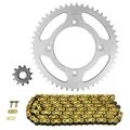CHAIN AND SPROCKET KIT FOR BETA 50 RR MOTARD 2005>2011, RR MOTARD STANDARD 2009>2011, RR SM 2005>2011  420  11x50  (REAR SPROCKET Ø 100/120/8.5)  (OEM SPECIFICATIONS)  -AFAM-