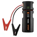 BOOSTER DE DEMARRAGE BATTERIE MOTO/MAXISCOOTER/VOITURE OSRAM BATTERY JUMPSTART 1000 (12V, 6000 mAh) FONCTION BOOST POUR BATTERIE COMPLETEMENT DECHARGEES ET BATTERIE EXTERNE (ECRAN DIGITAL)
