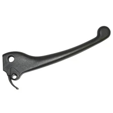 LEVIER DE FREIN ADAPTABLE PIAGGIO 50 ZIP 2T 1992>1994 (FREIN A TAMBOUR)  DROIT NOIR  -DOMINO ORIGINE-
