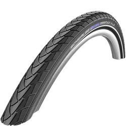 TYRE FOR URBAN BIKE 16 X 1.35 SCHWALBE MARATHON PLUS BLACK-RIGID (35-349) REINFORCED REFLECTIVE 5mm