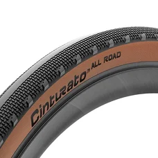 PNEU GRAVEL 700 X 45 PIRELLI CINTURATO ALL CLASSIC ROAD TANWALL NOIR FLANC MARRON TUBELESS READY TS (45-622)