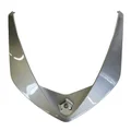 FRONT SHIELD - UPPER - "PIAGGIO GENUINE PART" 125-350-500 X10 GREY 713/B  -67342400EV-