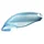 REAR COWL -LEFT- "PIAGGIO GENUINE PART" 50-125 FLY 2008>2011 BLUE 424  -62198600AF-