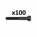 VIS CHC 6 PANS CREUX DIAM M6 x 40 mm  (BOITE DE 100 PIECES)  (690046)  -ALGI-