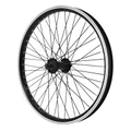 WHEEL FOR BMX 20" - Front - ALUMINIUM BLACK 48 Spokes -. Axle 3/8