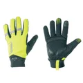 ADULT WINTER CYCLING GLOVE- GIST WAY TOUCH - WATERPROOF INSERT MENBRAN - FLUO YELLOW L (ON CARD) -5494