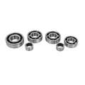 BEARING FOR GEARBOX  + NEEDLE ROLLER AND CAGE ASSEMBLIES FOR 50cc MOTORBIKE ARTEK RACING POLYAMID FOR MINARELLI 50 AM6 (TPI BEARINGS)