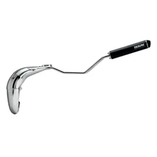 POT 50 A BOITE YASUNI CROSS ML CHROME POUR BETA 50 RR/RIEJU 50 MRX, SMX  (PASSAGE HAUT A GAUCHE) (SILENCIEUX NOIR)  -TUB807XBCR-19-