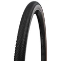 PNEU GRAVEL 700 X 40 SCHWALBE G-ONE ALLROUND NOIR/FLANC BRONZE RENFORT RACE GUARD TUBELESS READY TS (40-622) COMPATIBLE VAE