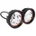 ECLAIRAGE/PHARE A LED POUR TROTTINETTE ORIENTABLE (x2) (AVEC FIXATION)  -SELECTION P2R-